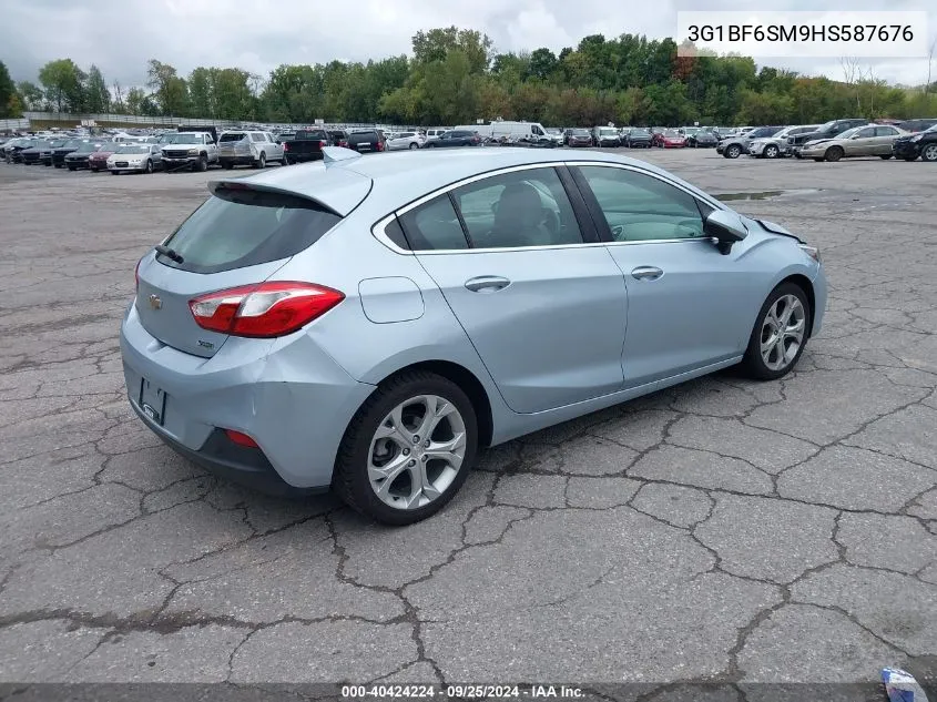 2017 Chevrolet Cruze Premier Auto VIN: 3G1BF6SM9HS587676 Lot: 40424224