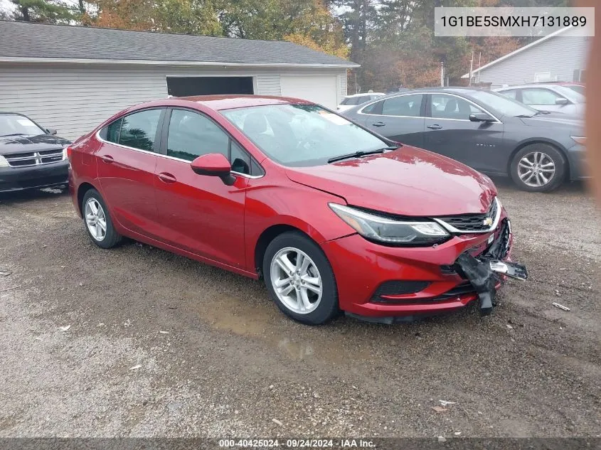 1G1BE5SMXH7131889 2017 Chevrolet Cruze Lt Auto