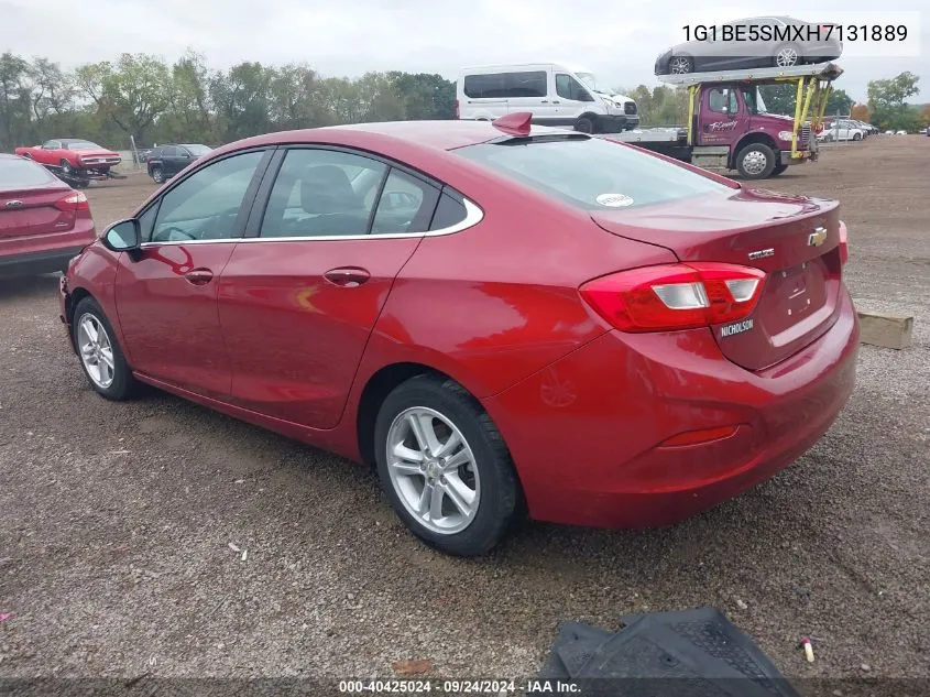 1G1BE5SMXH7131889 2017 Chevrolet Cruze Lt Auto