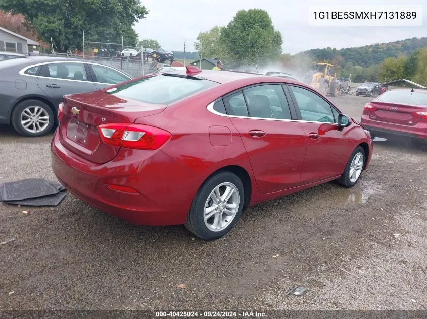 1G1BE5SMXH7131889 2017 Chevrolet Cruze Lt Auto