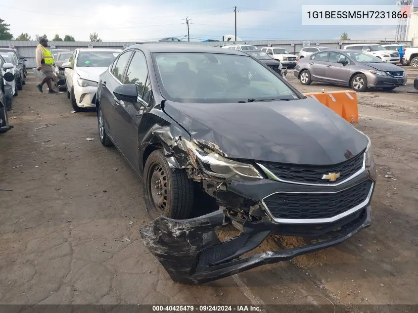 2017 Chevrolet Cruze Lt VIN: 1G1BE5SM5H7231866 Lot: 40425479