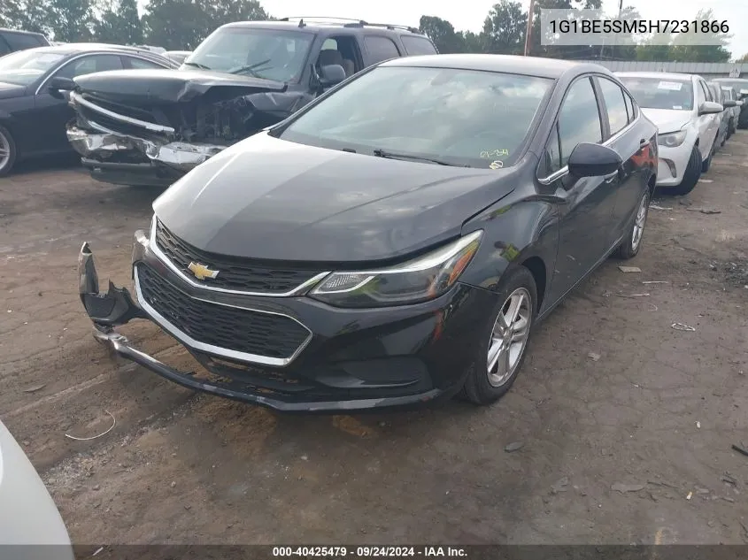 2017 Chevrolet Cruze Lt VIN: 1G1BE5SM5H7231866 Lot: 40425479