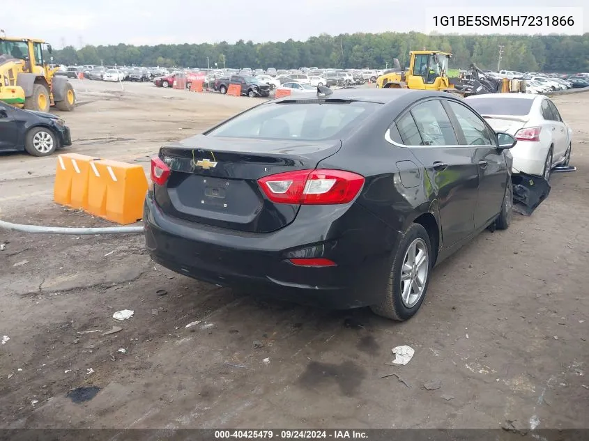 2017 Chevrolet Cruze Lt VIN: 1G1BE5SM5H7231866 Lot: 40425479