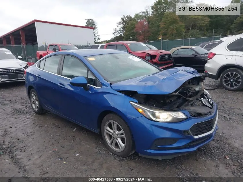 2017 Chevrolet Cruze Lt Auto VIN: 3G1BE5SM0HS561254 Lot: 40427568