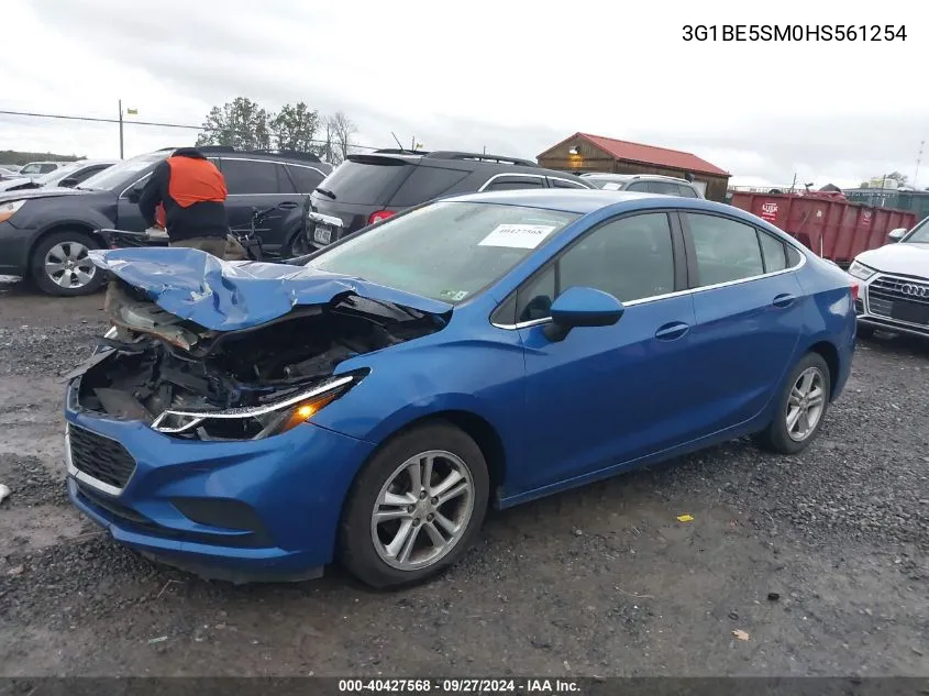 2017 Chevrolet Cruze Lt Auto VIN: 3G1BE5SM0HS561254 Lot: 40427568