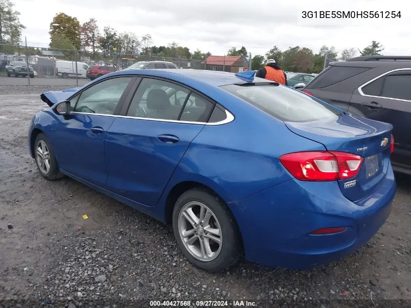 2017 Chevrolet Cruze Lt Auto VIN: 3G1BE5SM0HS561254 Lot: 40427568