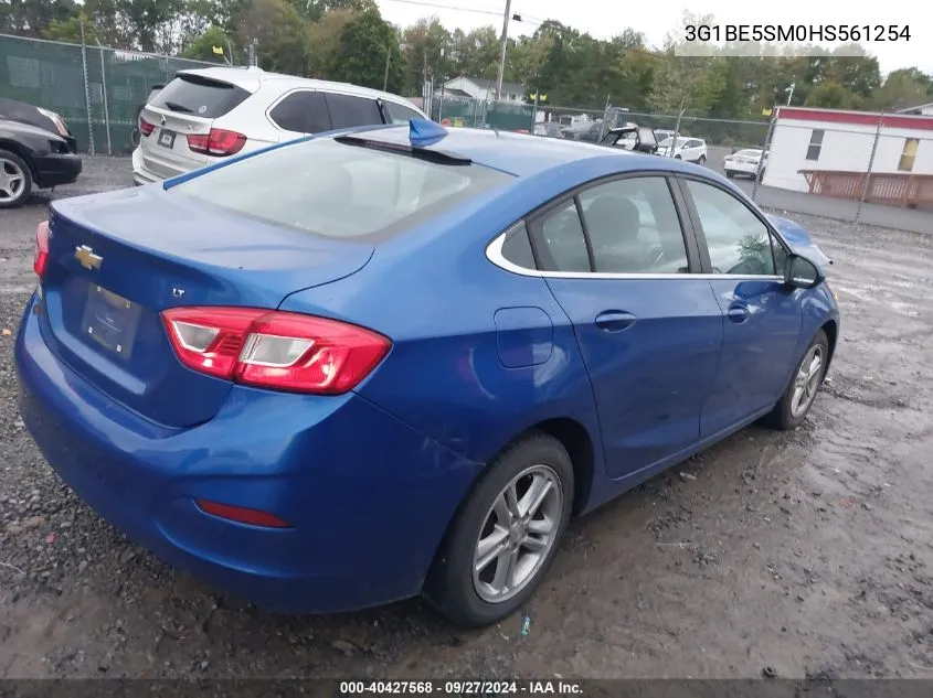 2017 Chevrolet Cruze Lt Auto VIN: 3G1BE5SM0HS561254 Lot: 40427568