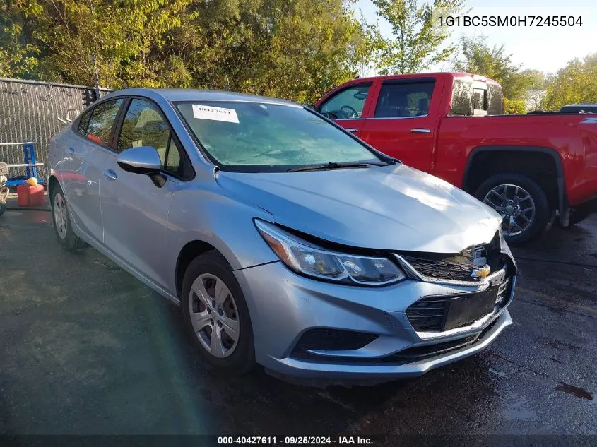 2017 Chevrolet Cruze Ls Auto VIN: 1G1BC5SM0H7245504 Lot: 40427611