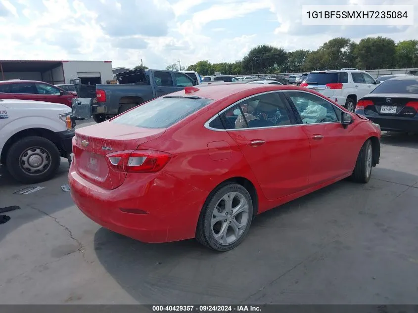 1G1BF5SMXH7235084 2017 Chevrolet Cruze Premier Auto