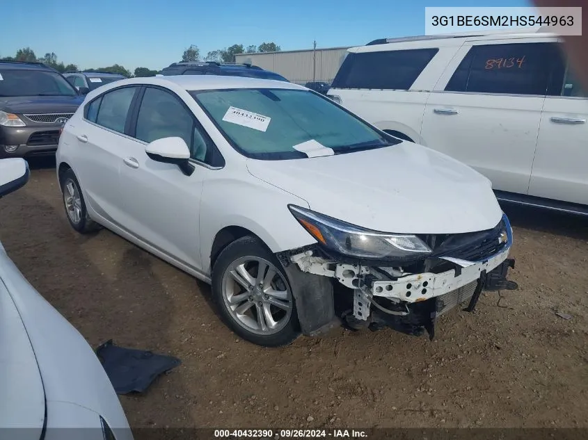 2017 Chevrolet Cruze Lt VIN: 3G1BE6SM2HS544963 Lot: 40432390