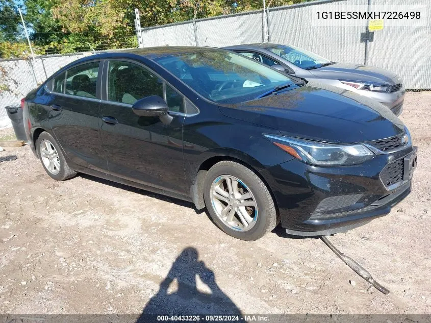 1G1BE5SMXH7226498 2017 Chevrolet Cruze Lt Auto