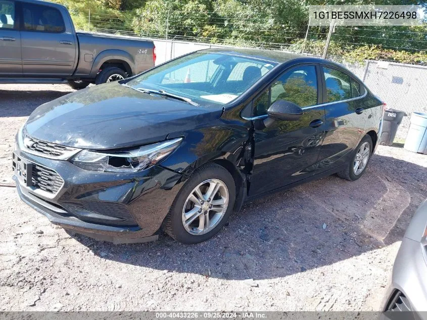 1G1BE5SMXH7226498 2017 Chevrolet Cruze Lt Auto