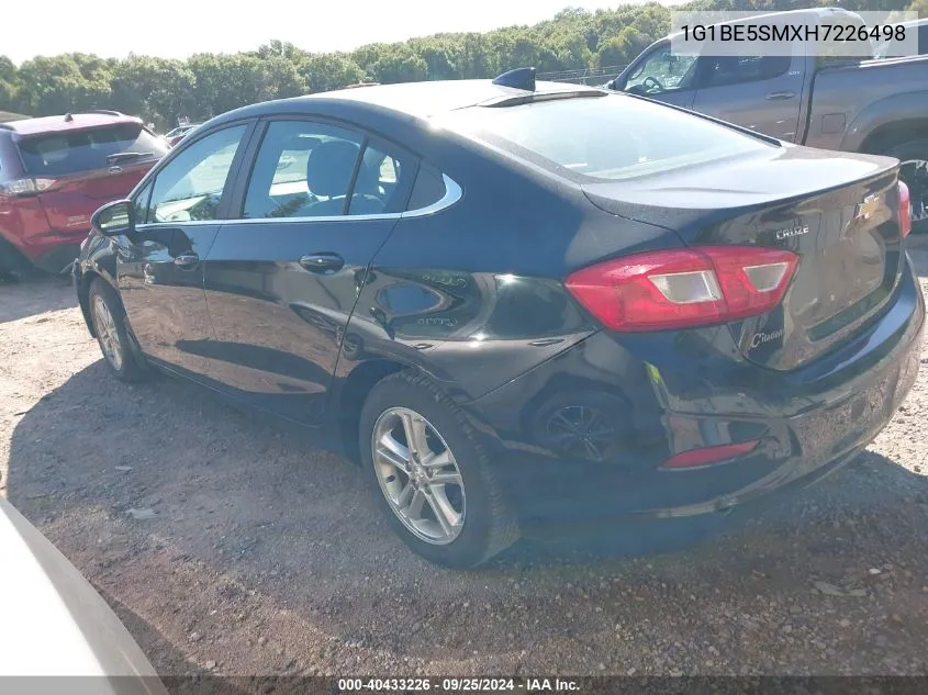 1G1BE5SMXH7226498 2017 Chevrolet Cruze Lt Auto