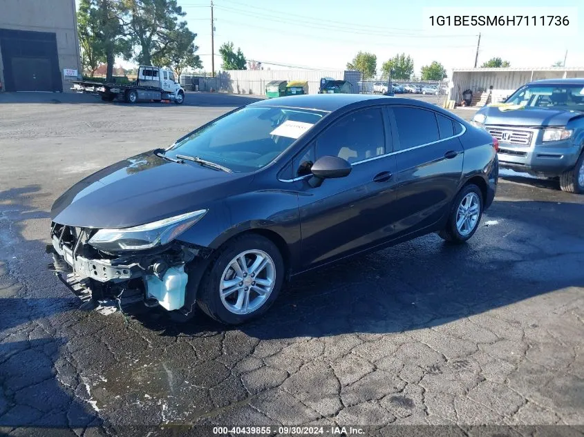 1G1BE5SM6H7111736 2017 Chevrolet Cruze Lt Auto