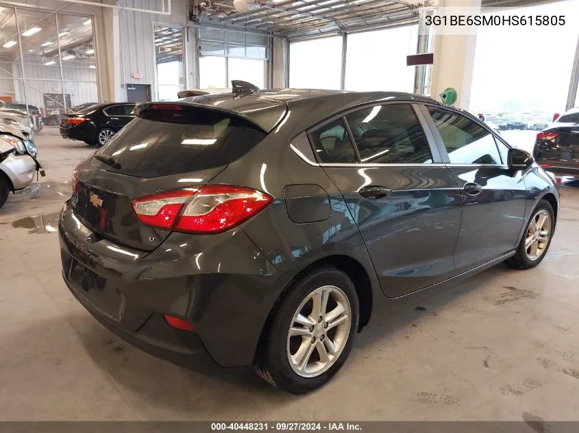 3G1BE6SM0HS615805 2017 Chevrolet Cruze Lt Auto