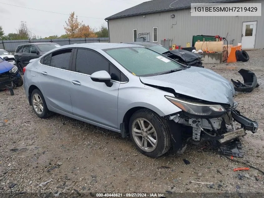 2017 Chevrolet Cruze Lt Auto VIN: 1G1BE5SM0H7219429 Lot: 40448621