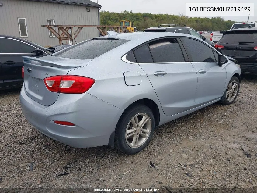 1G1BE5SM0H7219429 2017 Chevrolet Cruze Lt Auto