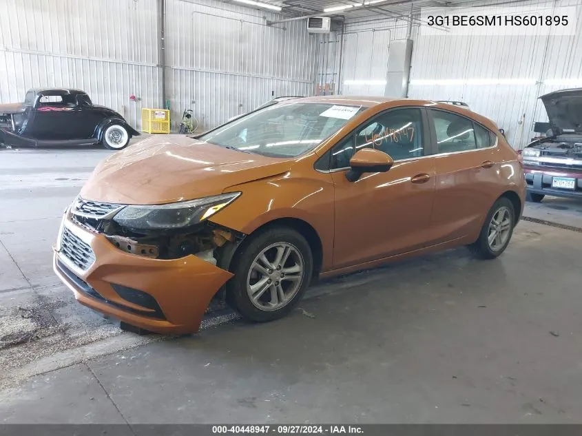 2017 Chevrolet Cruze Lt Auto VIN: 3G1BE6SM1HS601895 Lot: 40448947