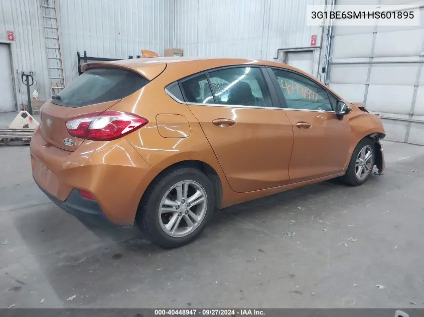 3G1BE6SM1HS601895 2017 Chevrolet Cruze Lt Auto