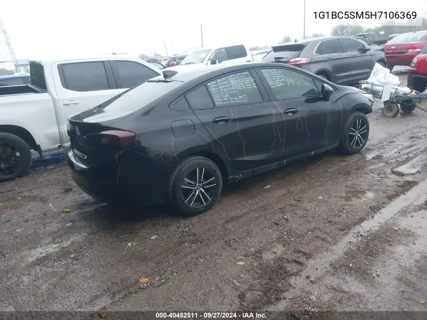 1G1BC5SM5H7106369 2017 Chevrolet Cruze Ls Auto