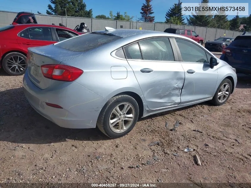 2017 Chevrolet Cruze Lt Auto VIN: 3G1BE5SMXHS573458 Lot: 40455257