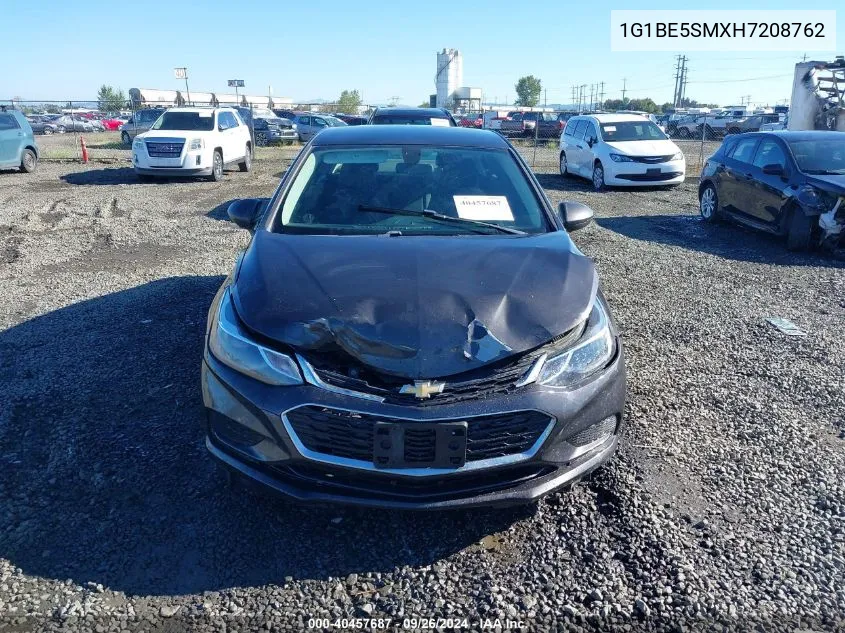 1G1BE5SMXH7208762 2017 Chevrolet Cruze Lt Auto