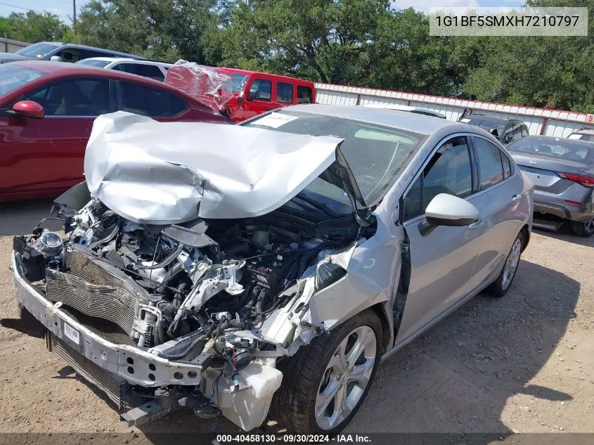 2017 Chevrolet Cruze Premier Auto VIN: 1G1BF5SMXH7210797 Lot: 40458130