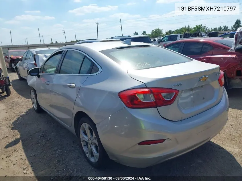 1G1BF5SMXH7210797 2017 Chevrolet Cruze Premier Auto