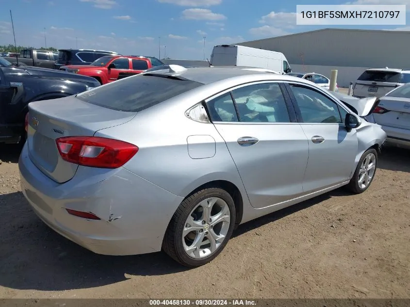 1G1BF5SMXH7210797 2017 Chevrolet Cruze Premier Auto