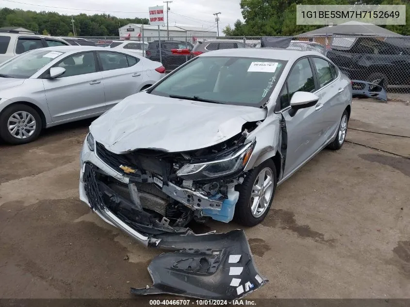 2017 Chevrolet Cruze Lt VIN: 1G1BE5SM7H7152649 Lot: 40466707