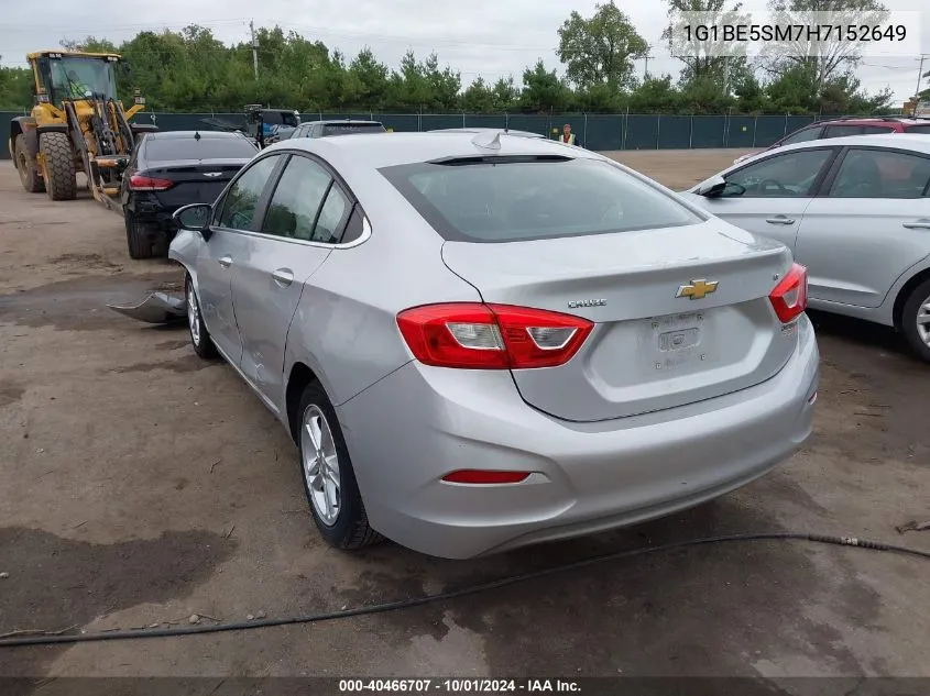 1G1BE5SM7H7152649 2017 Chevrolet Cruze Lt