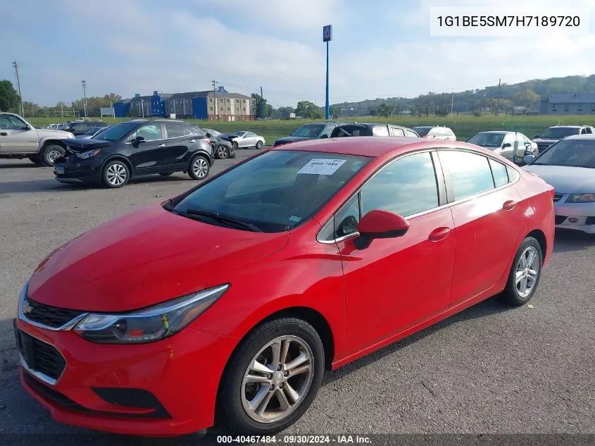 2017 Chevrolet Cruze Lt Auto VIN: 1G1BE5SM7H7189720 Lot: 40467484