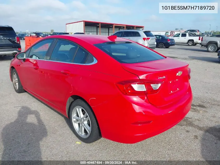 2017 Chevrolet Cruze Lt Auto VIN: 1G1BE5SM7H7189720 Lot: 40467484