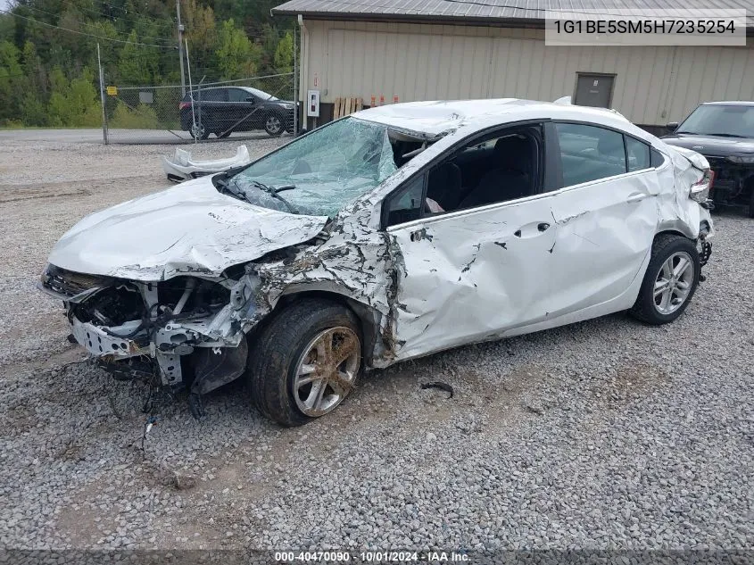 2017 Chevrolet Cruze Lt Auto VIN: 1G1BE5SM5H7235254 Lot: 40470090