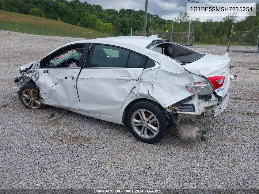 1G1BE5SM5H7235254 2017 Chevrolet Cruze Lt Auto