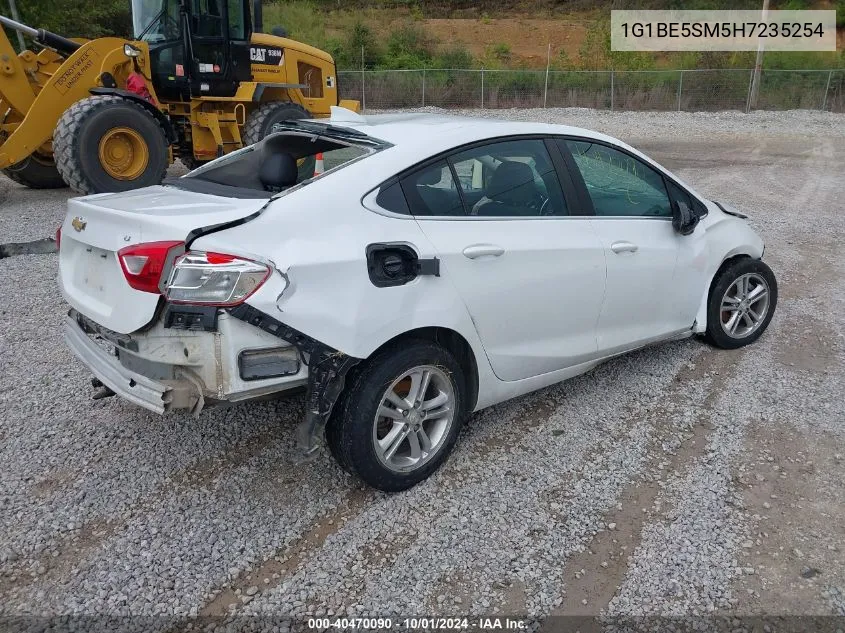 2017 Chevrolet Cruze Lt Auto VIN: 1G1BE5SM5H7235254 Lot: 40470090