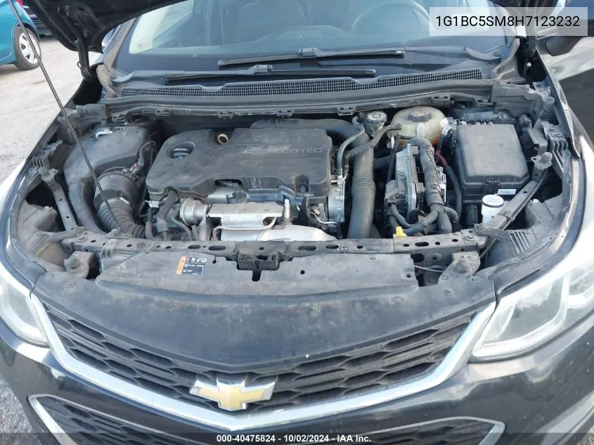 1G1BC5SM8H7123232 2017 Chevrolet Cruze Ls Auto