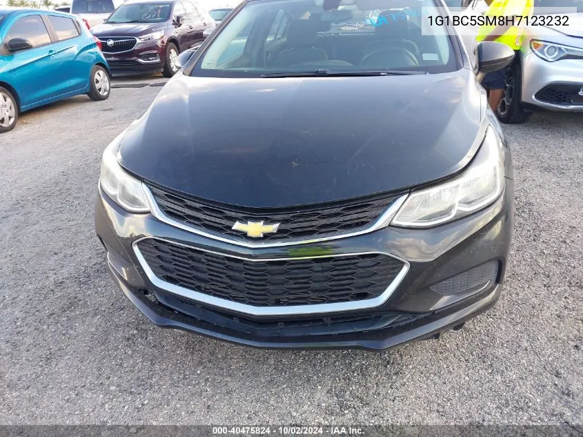 1G1BC5SM8H7123232 2017 Chevrolet Cruze Ls Auto