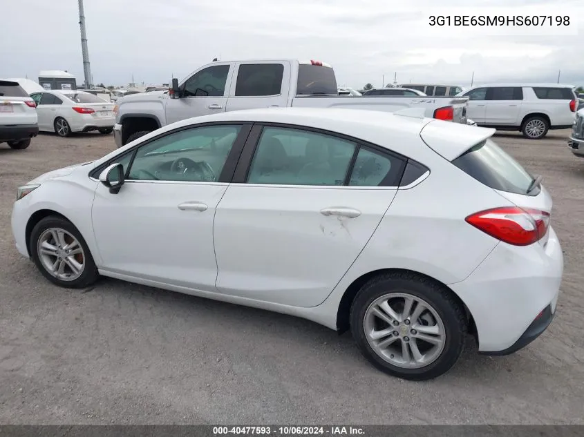 2017 Chevrolet Cruze Lt VIN: 3G1BE6SM9HS607198 Lot: 40477593