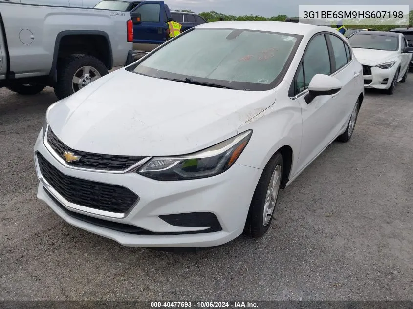 2017 Chevrolet Cruze Lt VIN: 3G1BE6SM9HS607198 Lot: 40477593