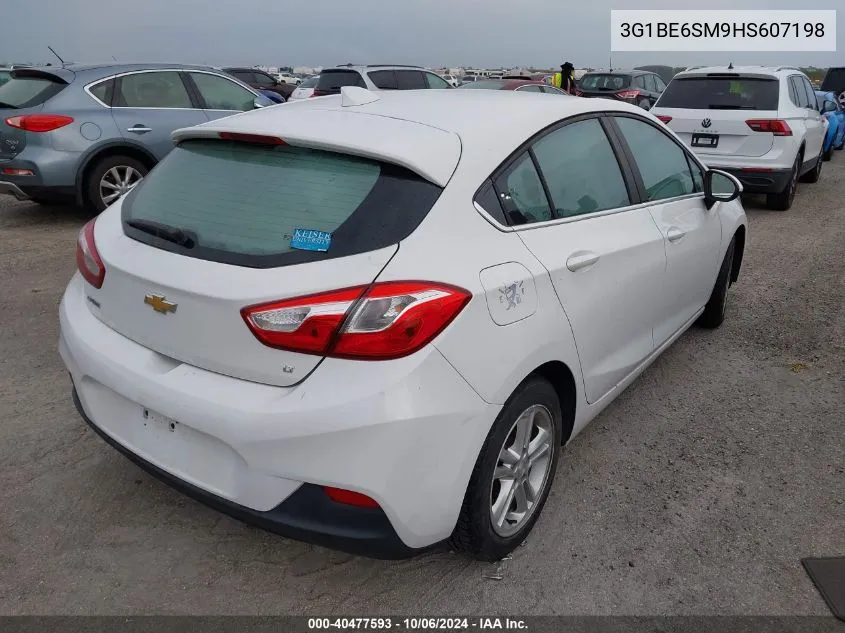 2017 Chevrolet Cruze Lt VIN: 3G1BE6SM9HS607198 Lot: 40477593