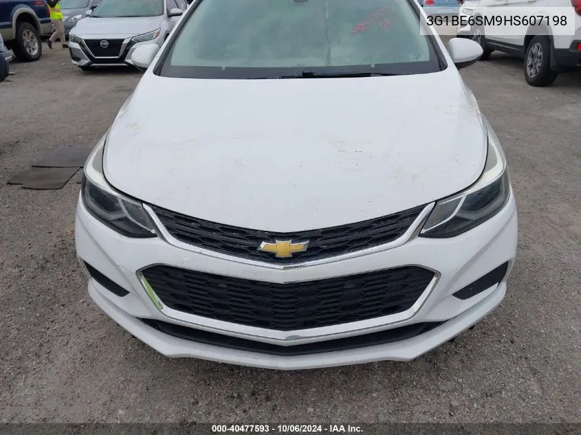 2017 Chevrolet Cruze Lt VIN: 3G1BE6SM9HS607198 Lot: 40477593