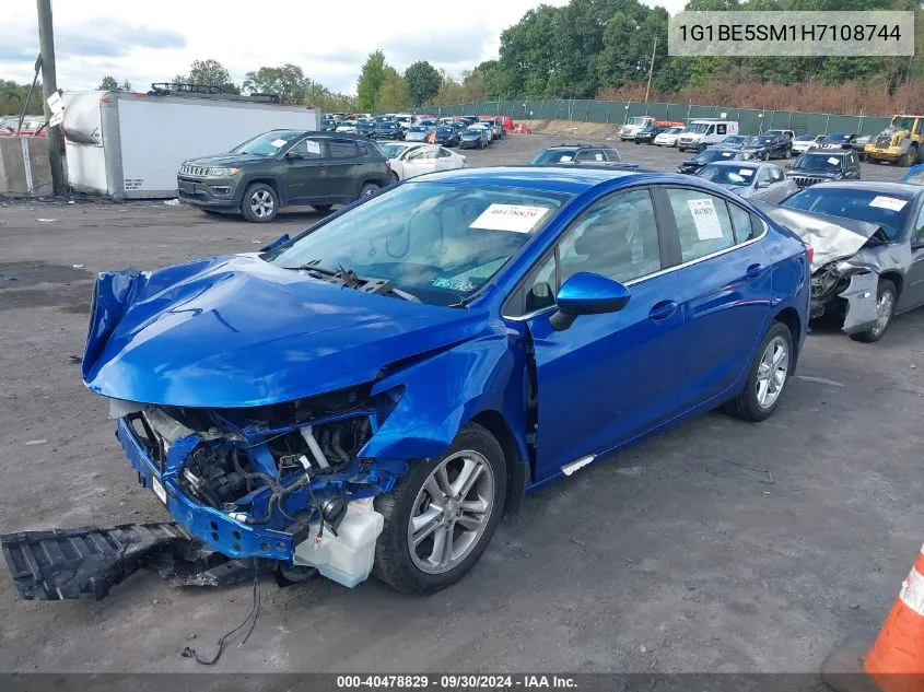 2017 Chevrolet Cruze Lt Auto VIN: 1G1BE5SM1H7108744 Lot: 40478829