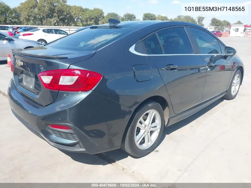 2017 Chevrolet Cruze Lt Auto VIN: 1G1BE5SM3H7148565 Lot: 40479680