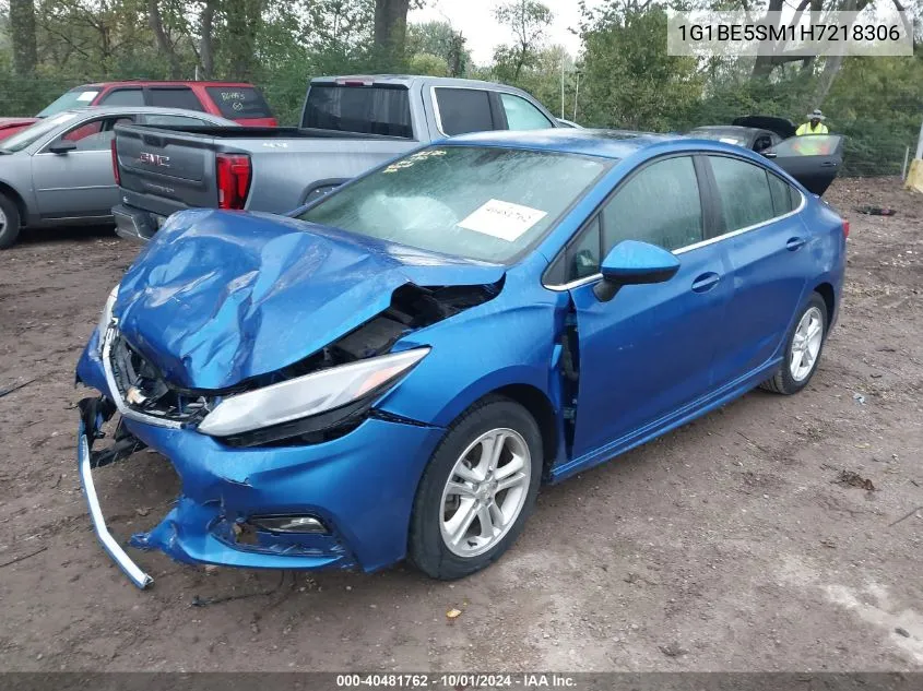 2017 Chevrolet Cruze Lt VIN: 1G1BE5SM1H7218306 Lot: 40481762