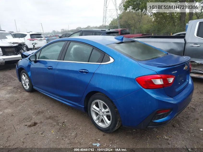 2017 Chevrolet Cruze Lt VIN: 1G1BE5SM1H7218306 Lot: 40481762