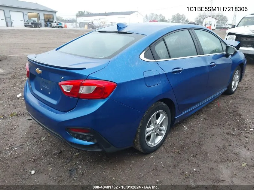 1G1BE5SM1H7218306 2017 Chevrolet Cruze Lt