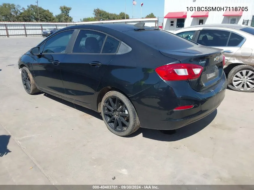 1G1BC5SM0H7118705 2017 Chevrolet Cruze Ls Auto