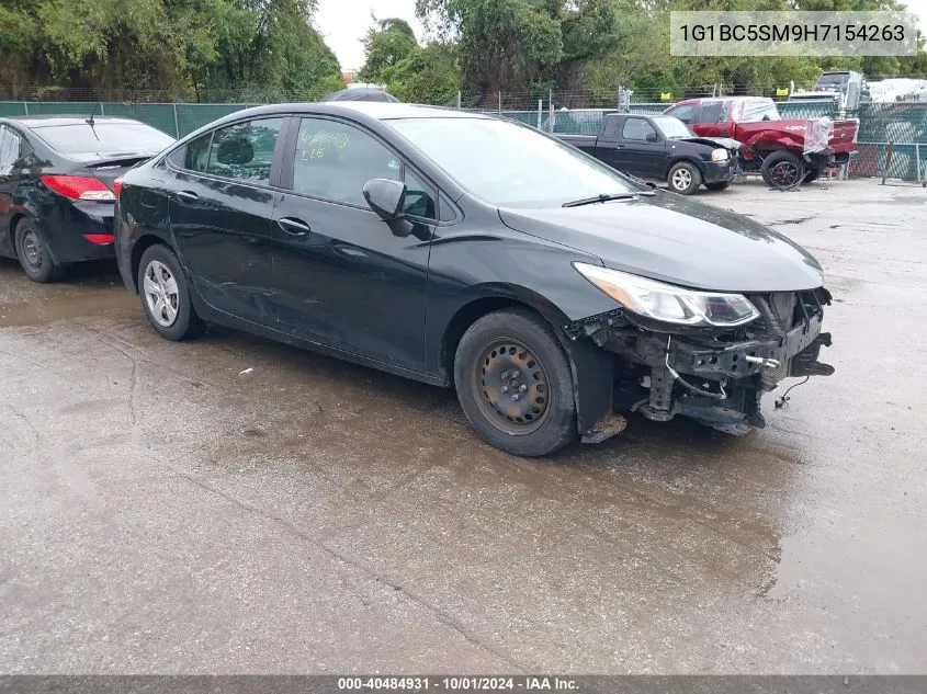 1G1BC5SM9H7154263 2017 Chevrolet Cruze Ls Auto