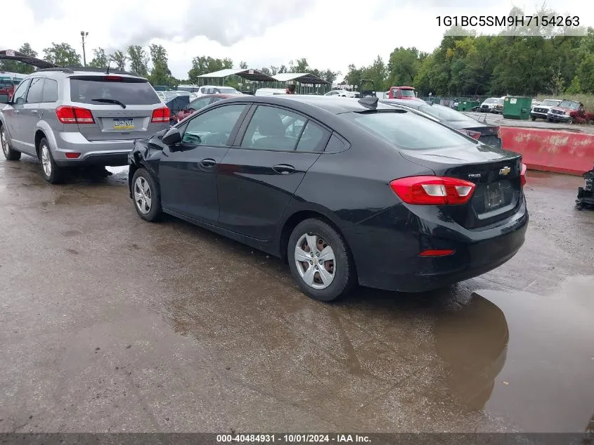 1G1BC5SM9H7154263 2017 Chevrolet Cruze Ls Auto